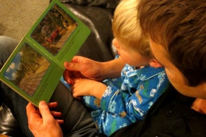 Read plenty, talk about the books